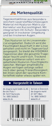 Tageslinsen -6,50 VISIOMAX