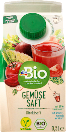 BIO zeleninová šťáva dmBio
