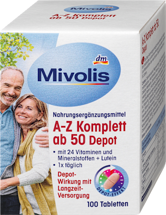 A-Z Komplett Depot ab 50, Tabletten, 100 St Mivolis