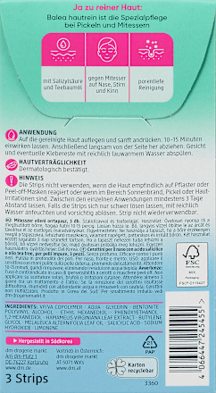 Anti-Mitesser Nosestrips Hautrein  Balea