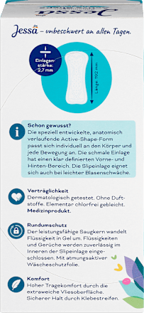 Absorbante Active Shape extra lungi Jessa