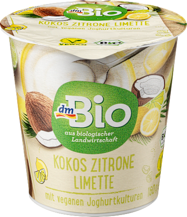 dmBio Kokos Natur Zitrone-Limette 160g* dmBio