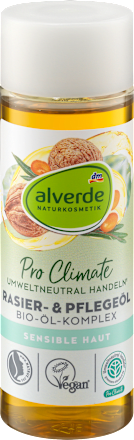 Rasieröl und Pflegeöl mit Öl-Komplex alverde NATURKOSMETIK
