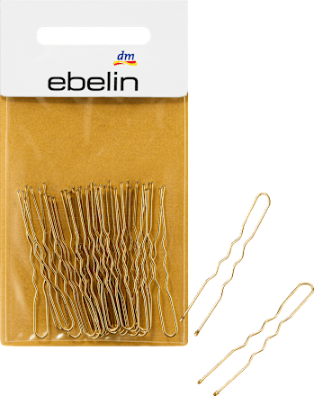 Haarnadeln kurz Gold-Optik ebelin