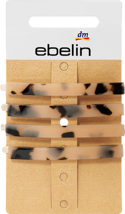 Haarklemmen braun ebelin