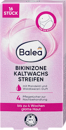 Kaltwachsstreifen Bikinizone Balea