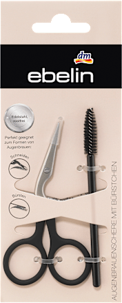 Makaze i četka za oblikovanje obrva, više vrsta ebelin