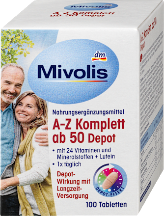 A-Z Komplett Depot ab 50, Tabletten, 100 St Mivolis