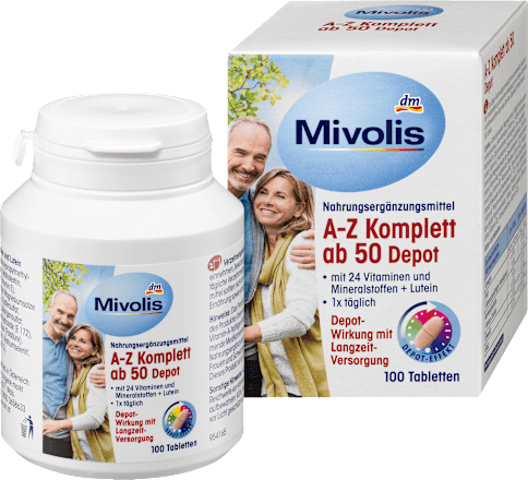 A-Z Komplett Depot ab 50, Tabletten, 100 St Mivolis