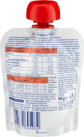 Kinder Immun-Smoothie Mivolis