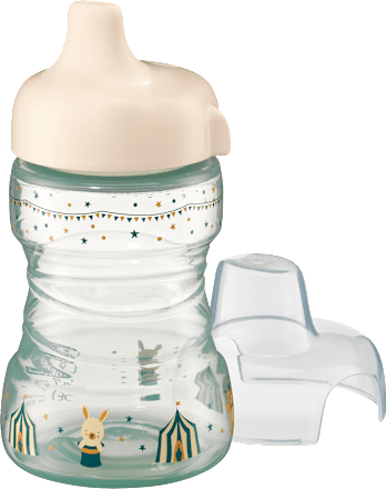 Trinklernflasche grün, ab 9 Monaten, 260 ml babylove