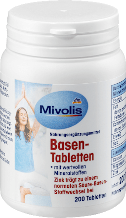 tablety zásadité Mivolis