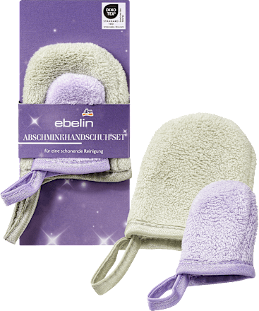 Abschminkhandschuh-Set 2tlg Midnight Glow ebelin