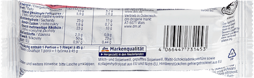 Proteinriegel 50%, Raspberry Crisp Geschmack Sportness