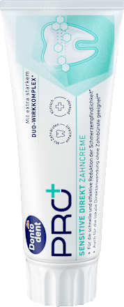 Zahnpasta PRO+ Sensitive Direkt Dontodent PRO+