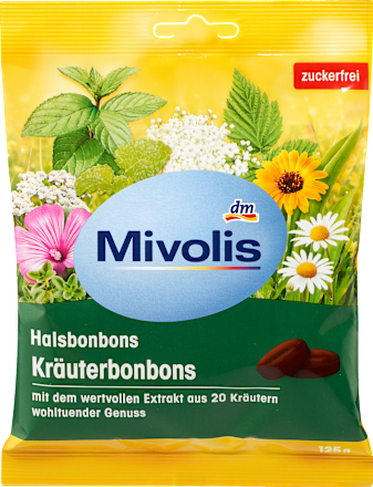Biljni bomboni bez šećera Mivolis