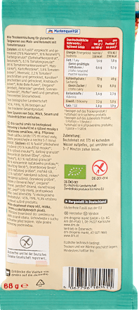 Tjestenina u paradajz sosu, bez glutena dmBio
