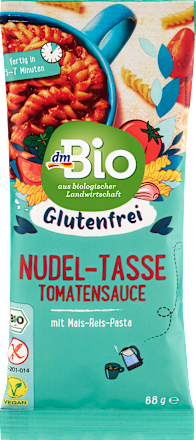 Nudeltasse Tomatensauce, glutenfrei dmBio