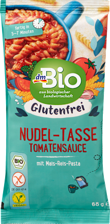 Nudeltasse Tomatensauce, glutenfrei dmBio