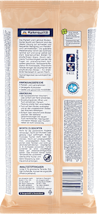 Feuchte Bodentücher Parkett & Laminat Denkmit