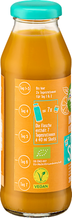 Organski napitak - đumbir i kurkuma sa sokom pomorandže i kašom acerola višnje dmBio