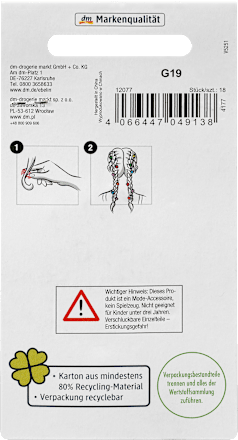 Haarperlen (Haarschmuck)  ebelin
