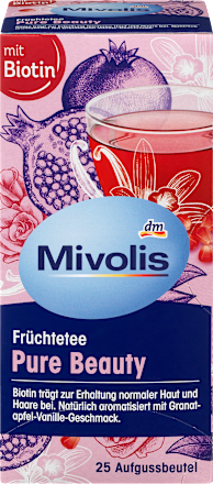 Früchtetee "Pure Beauty" mit Biotin (25 Beutel) Mivolis