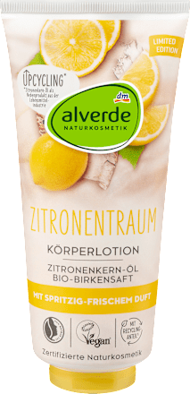 Körperlotion Zitronentraum alverde NATURKOSMETIK