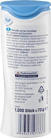 Süßstoff Tabletten, 1.200 St. Mivolis