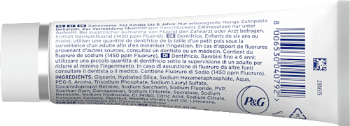 Zahnpasta 3D White Professional Express Whitening frisches Strahlen Oral-B