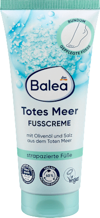 Krém na nohy so soľou z Mŕtveho mora Balea