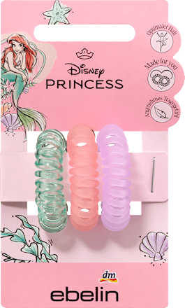 Spiralhaargummi-Set inspiriert von Disney's Arielle ebelin