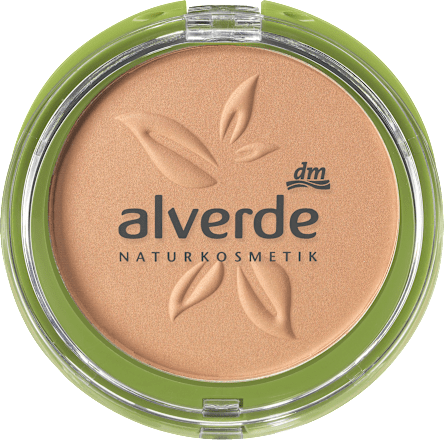 Bronzer do policzków Mattifying Bronzing Powder 02 alverde NATURKOSMETIK