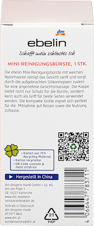 Mini-Reinigungsbürste A rosy Romance ebelin