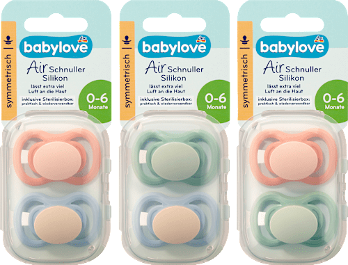 Smoczek silikonowy Air symetryczny 0-6 m babylove