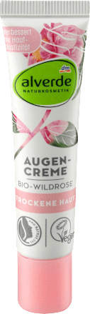 Augencreme Wildrose alverde NATURKOSMETIK