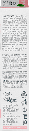 Cremă de ochi cu trandafir sălbatic  alverde NATURKOSMETIK