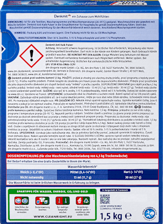 Anticalcare in polvere  Denkmit