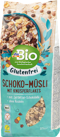 Čokoladni müsli bez glutena dmBio