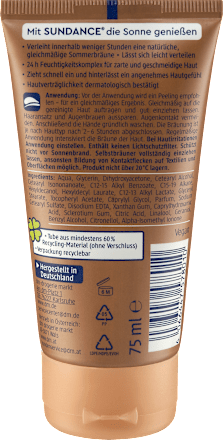 Selbstbräuner Creme Gesicht  SUNDANCE