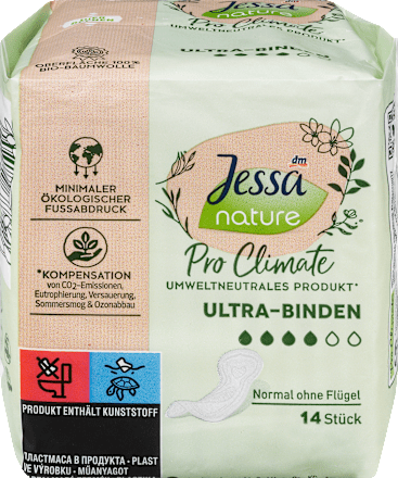 Podpaski higieniczne Nature Pro Climate Ultra Jessa