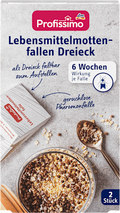 Lebensmittel Mottenfallen Dreieck Profissimo