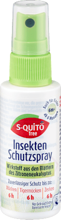 Repelent na báze citrónového eukalyptu S-QUiTO free