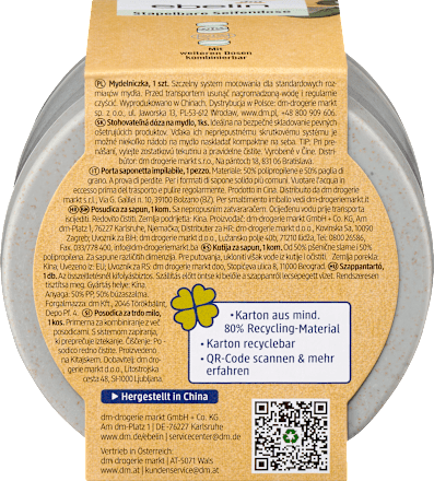 Posudica za sapun, više vrsta ebelin