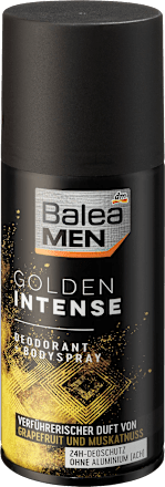 Dezodorant i spray do ciała Golden Intense Balea MEN