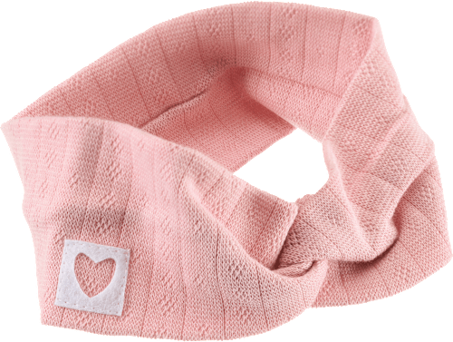 Haarband Bio Baumwolle rosa ebelin