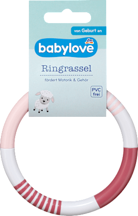 Ringrassel rosa babylove