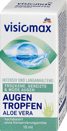 Augentropfen Aloe Vera, ohne Konservierungsmittel  VISIOMAX