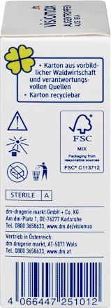 Szemcsepp aloe verával Visiomax