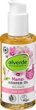 Olejek do ciała dla kobiet w ciąży, malwa BIO alverde NATURKOSMETIK